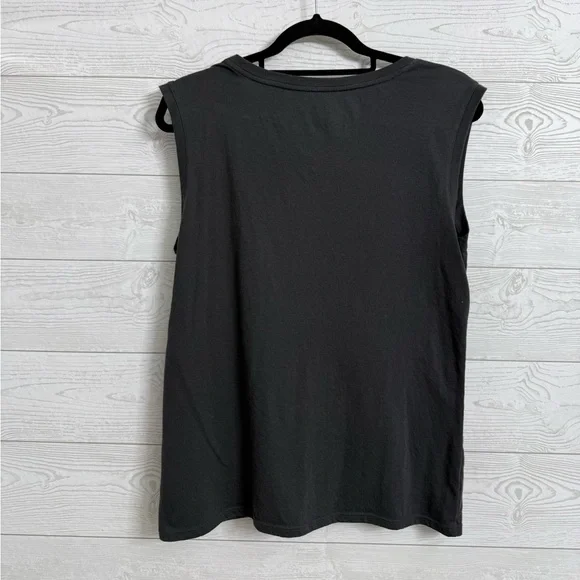 Target Women’s Dark Grey Sleeveless Batman Tee Shirt. Size L - Picture 2 of 4